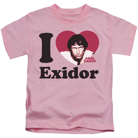 Mork & Mindy/i Heart Exidor - S/s Juvenile 18/1 - Pink