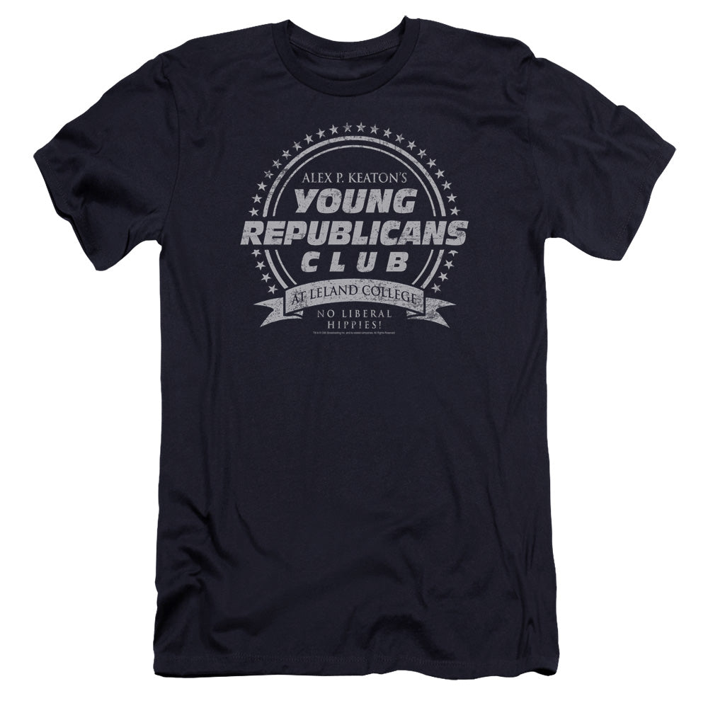 Family Ties/young Republicans Club-premuim Canvas Adult Slim Fit 30/1-navy
