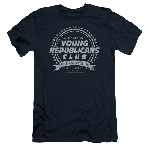Family Ties/young Republicans Club - S/s Adult 30/1 - Navy