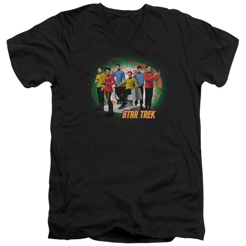 Adult Slim Fit V Neck