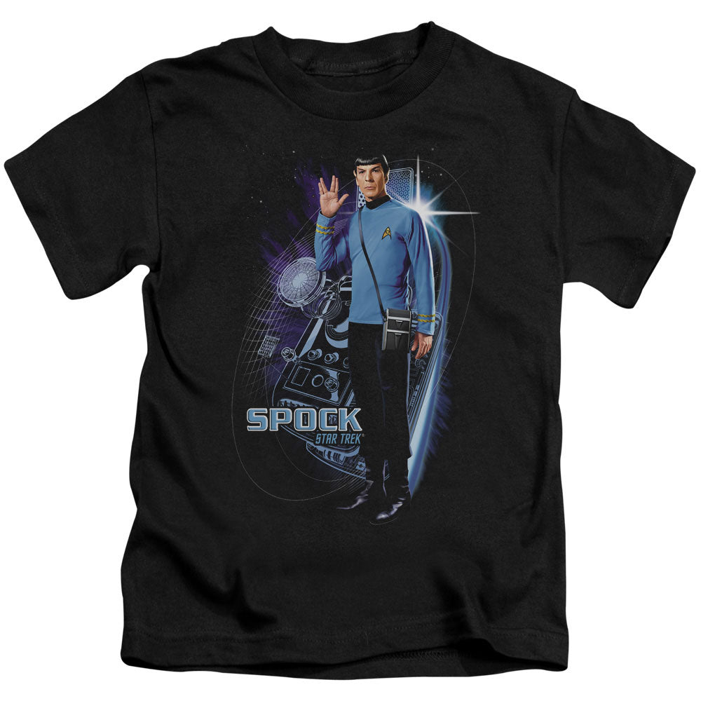 Star Trek/galactic Spock - S/s Juvenile 18/1 - Black