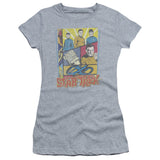 Juniors Sheer Cap Sleeve