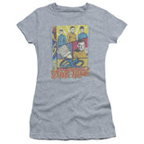 Juniors Sheer Cap Sleeve