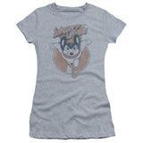 Juniors Sheer Cap Sleeve