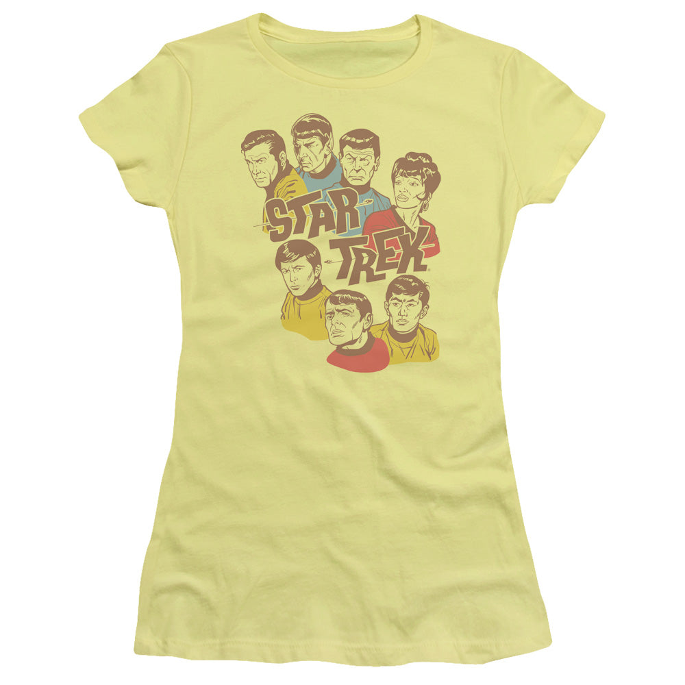 Juniors Sheer Cap Sleeve