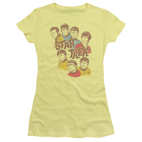 Juniors Sheer Cap Sleeve