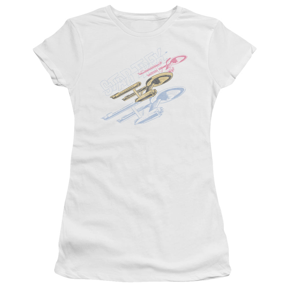 Juniors Sheer Cap Sleeve