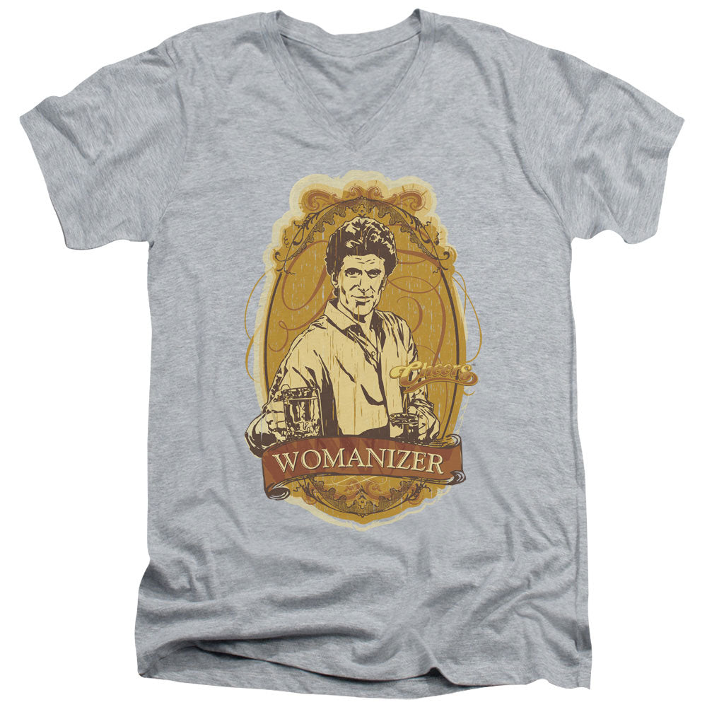 Adult Slim Fit V Neck
