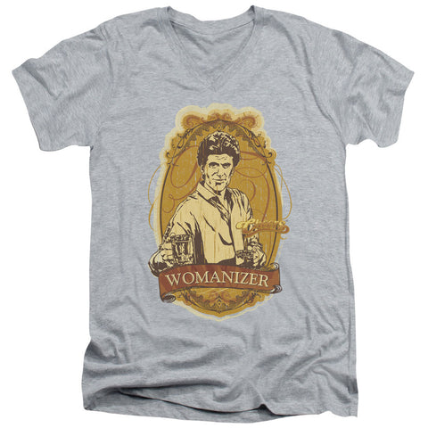 Adult Slim Fit V Neck