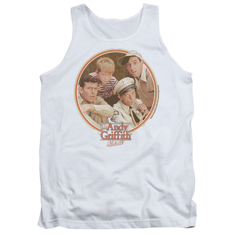 Andy Griffith/boys Club - Adult Tank - White