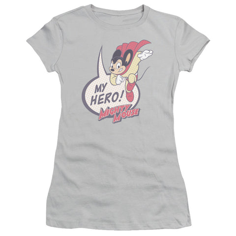 Juniors Sheer Cap Sleeve