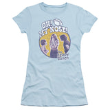 Juniors Sheer Cap Sleeve