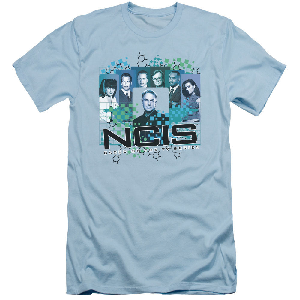 Ncis/cast - S/s Adult 30/1 - Light Blue