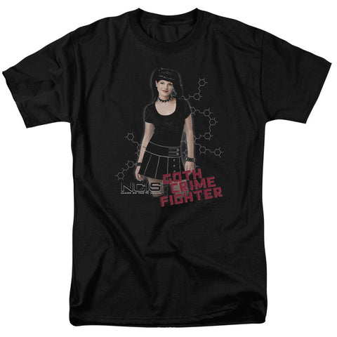 Ncis/goth Crime Fighter - S/s Adult 18/1 - Black
