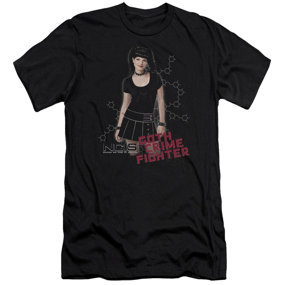 Ncis/goth Crime Fighter - S/s Adult 30/1 - Black