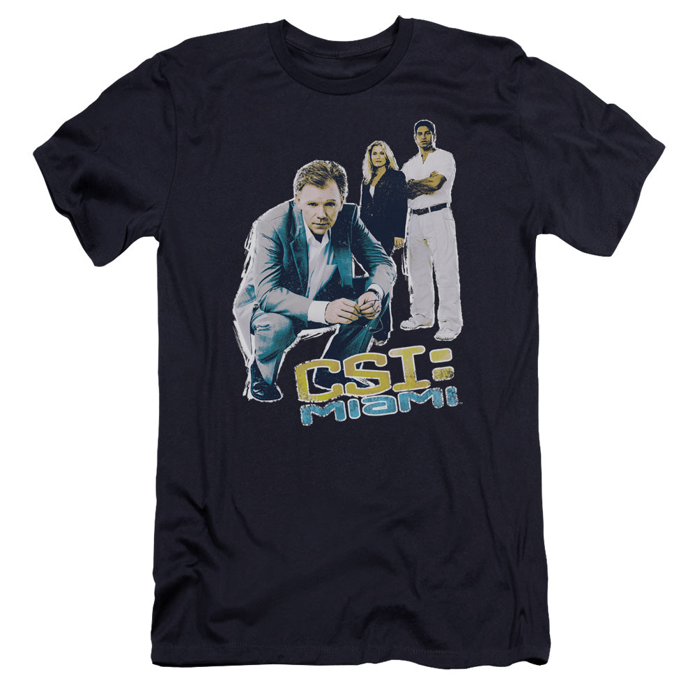 Csi Miami/perspective-premuim Canvas Adult Slim Fit 30/1-navy