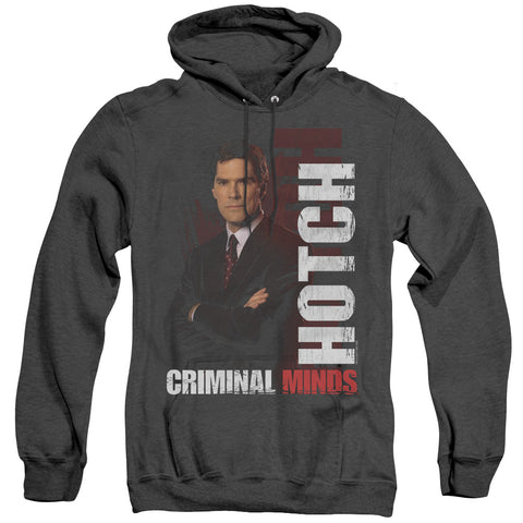 Criminal Minds/hotch - Adult Heather Hoodie - Black