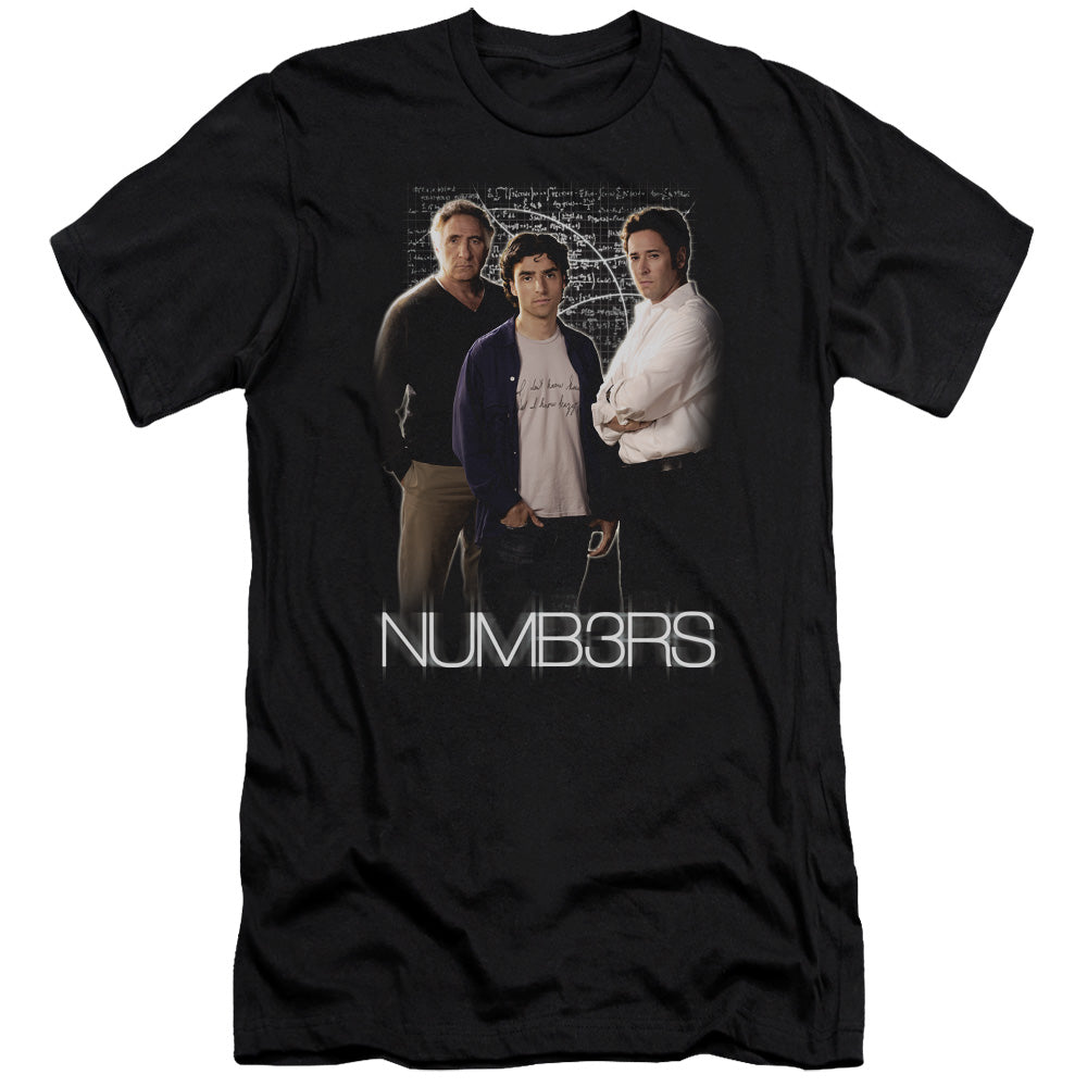 Numbers/equations-premuim Canvas Adult Slim Fit 30/1-black