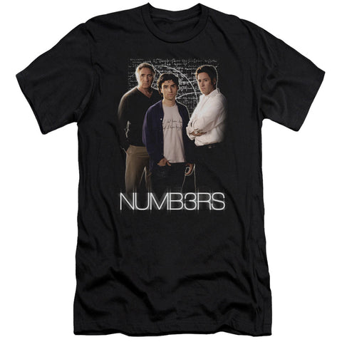 Numbers/equations - S/s Adult 30/1 - Black
