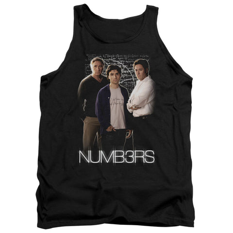 Numbers/equations - Adult Tank - Black