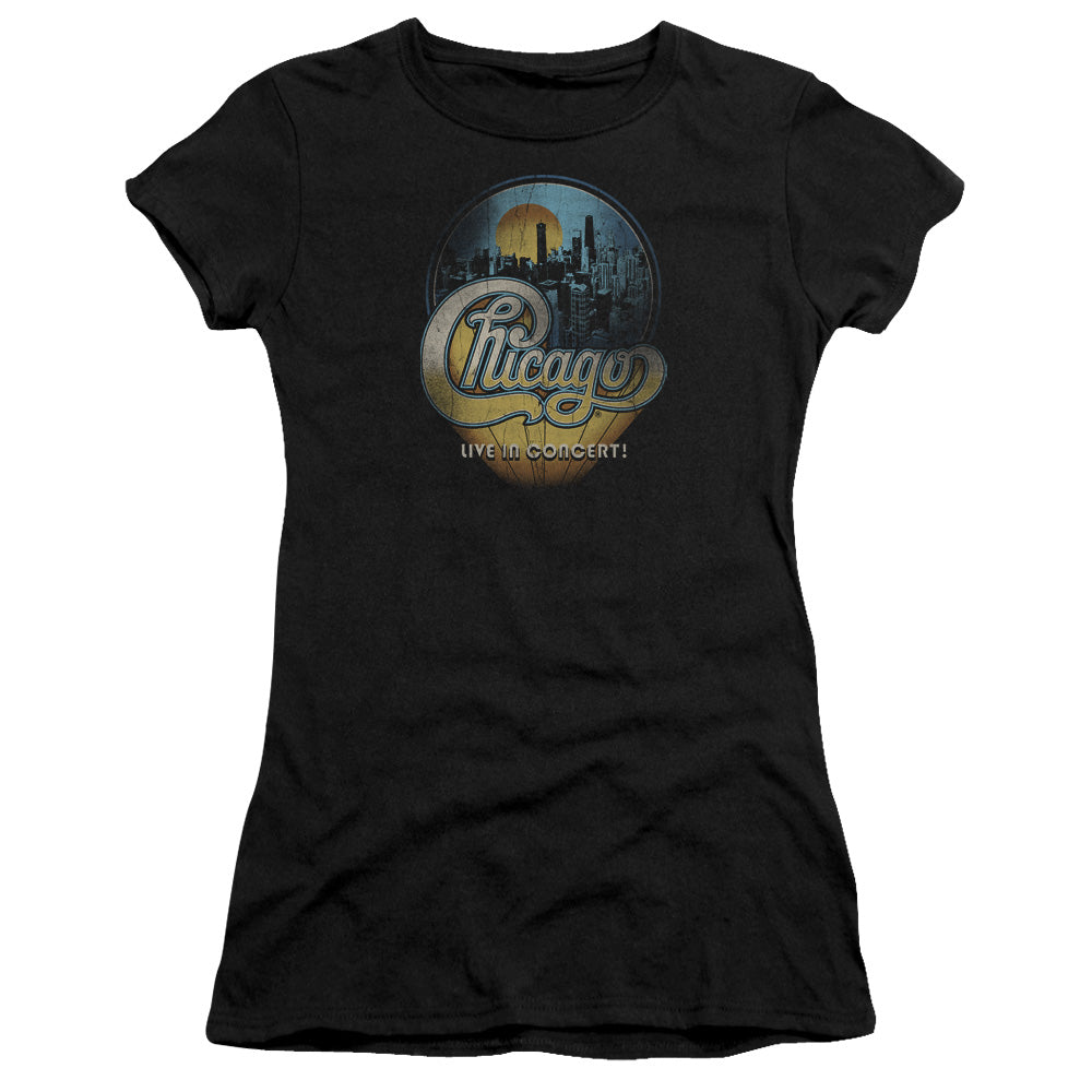 Juniors Sheer Cap Sleeve