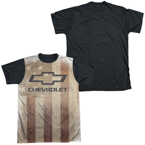 Chevrolet/american Pride-s/s Adult White Front Black Back  -white