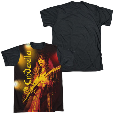 Cinderella/live Show-s/s Adult White Front Black Back  -white