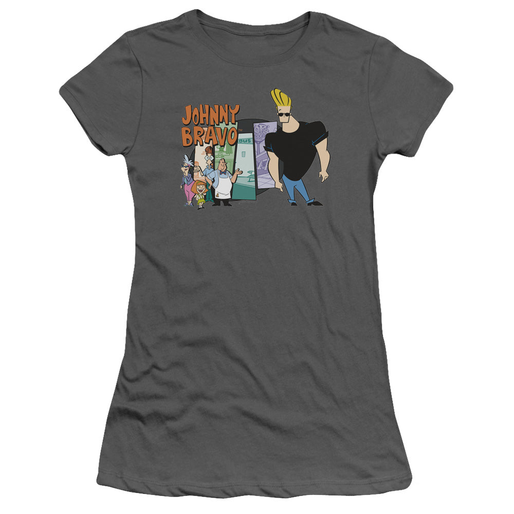 Juniors Sheer Cap Sleeve