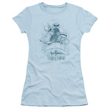 Juniors Sheer Cap Sleeve