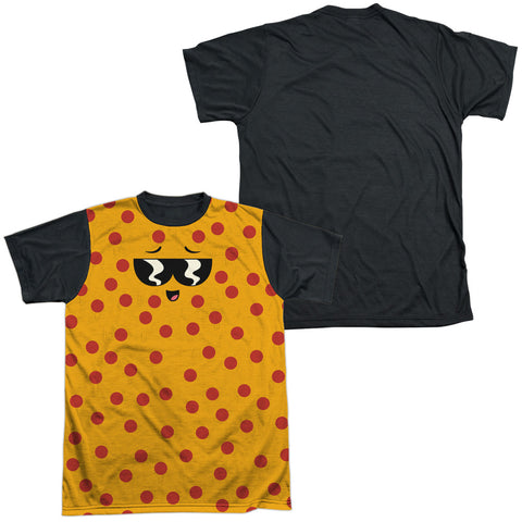 Adult Regular Fit Short Sleeve 100% Poly Black Back