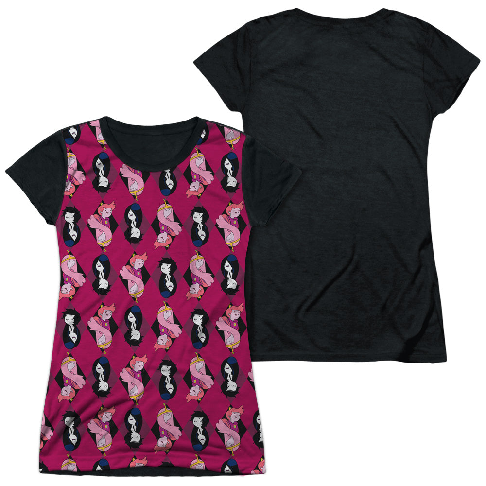Junior Cap Sleeve 100% Poly Black Back