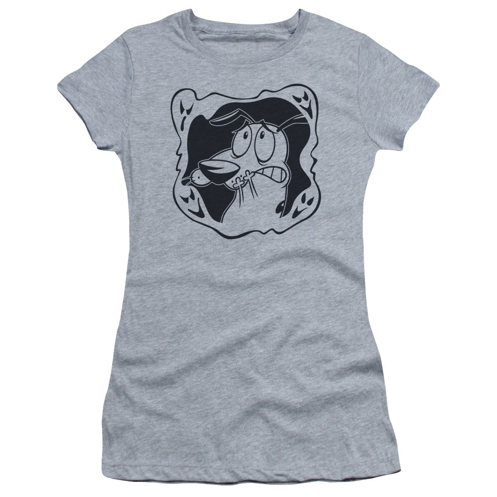 Juniors Sheer Cap Sleeve