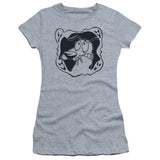 Juniors Sheer Cap Sleeve