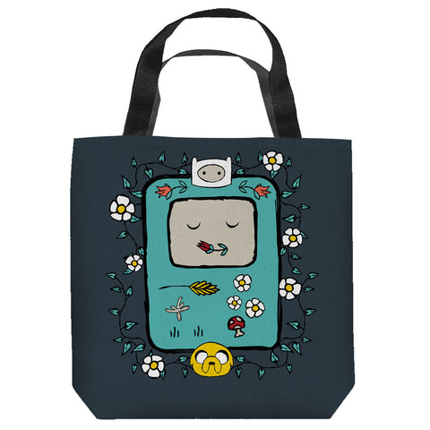 ADVENTURE TIME-TITLE - TOTE BAG - 16x16