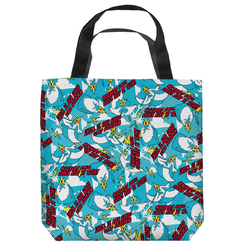 ADVENTURE TIME-IK PATTERN - TOTE BAG - 16x16