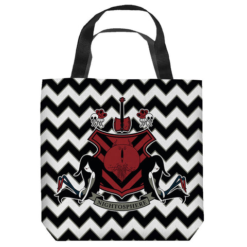 ADVENTURE TIME-MARCELINE CREST - TOTE BAG - 16x16