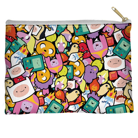 Adventure Time/stacked Stickers - Accessory Pouch