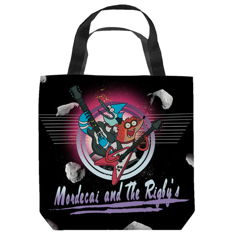 REGULAR SHOW-MARDECAI AND THE RIGBYS - TOTE BAG - 16x16