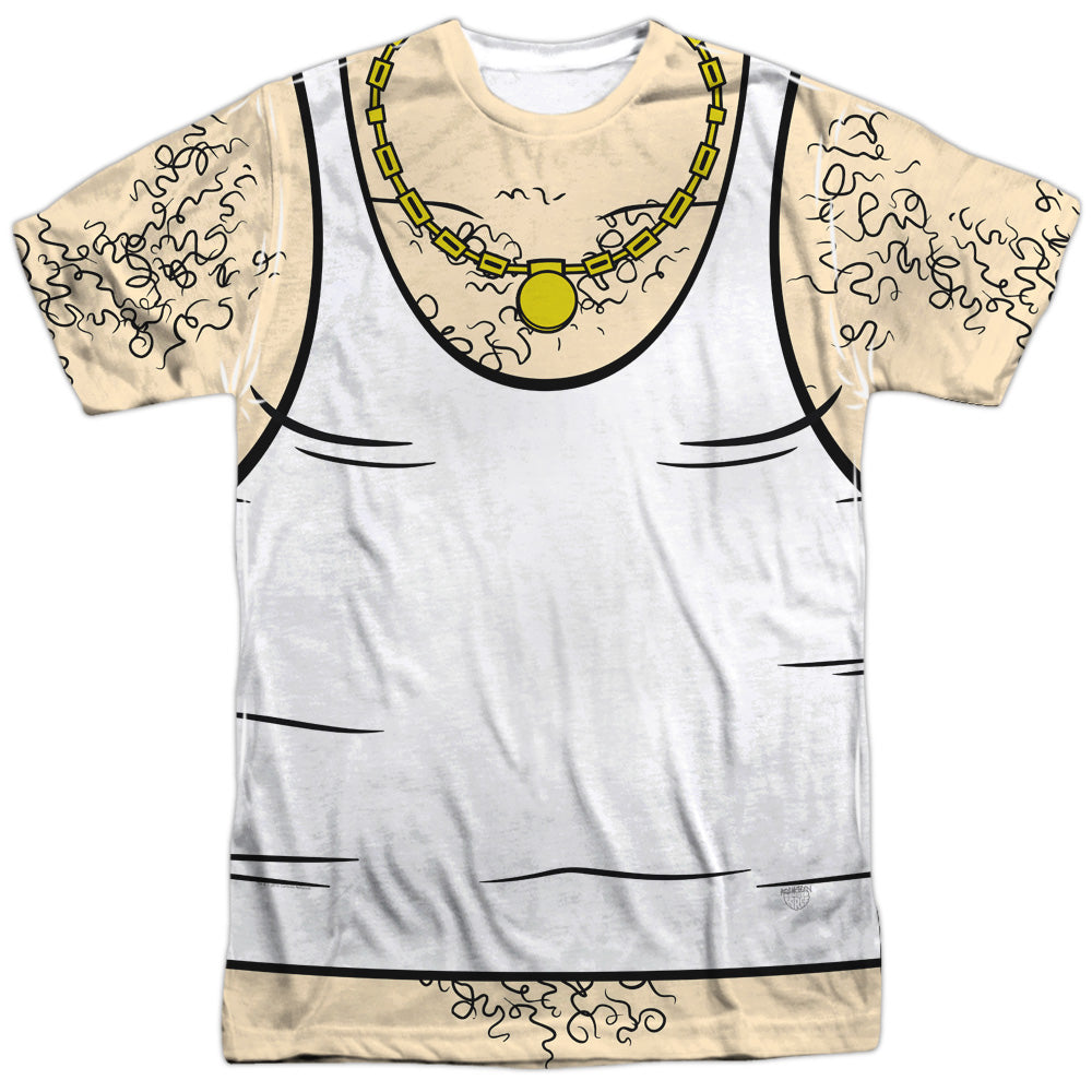Aqua Teen Hunger Force/carl Costume-s/s Adult Poly Crew-white