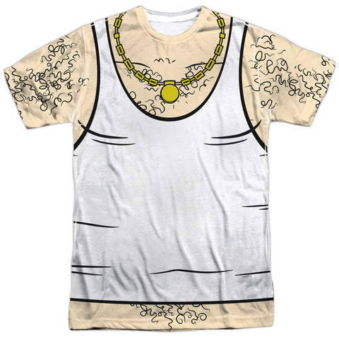 Aqua Teen Hunger Force/carl Costume-s/s Adult Poly Crew-white