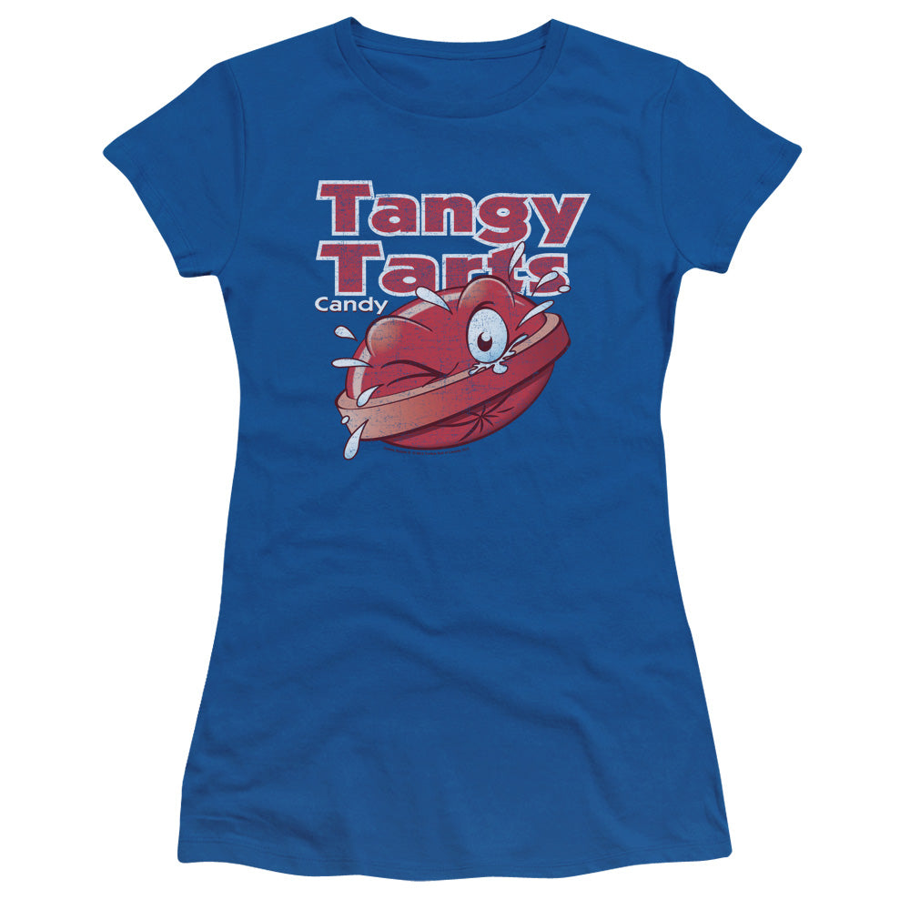 Juniors Sheer Cap Sleeve