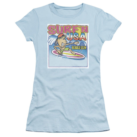 Juniors Sheer Cap Sleeve