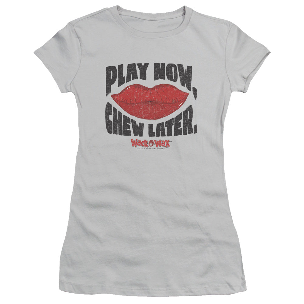 Juniors Sheer Cap Sleeve