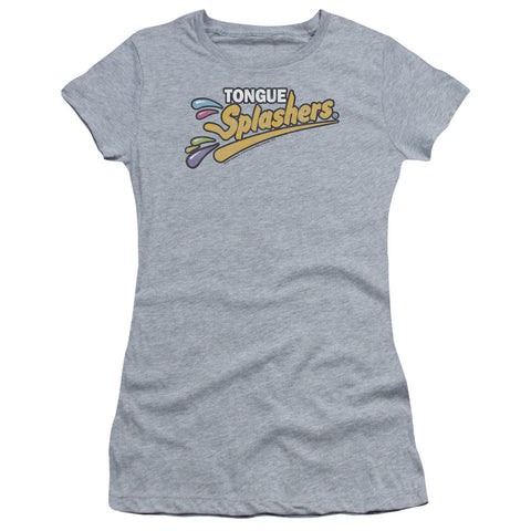 Juniors Sheer Cap Sleeve