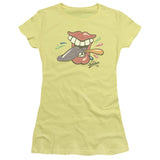 Juniors Sheer Cap Sleeve