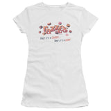 Juniors Sheer Cap Sleeve