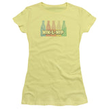 Juniors Sheer Cap Sleeve