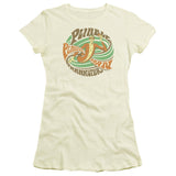 Juniors Sheer Cap Sleeve