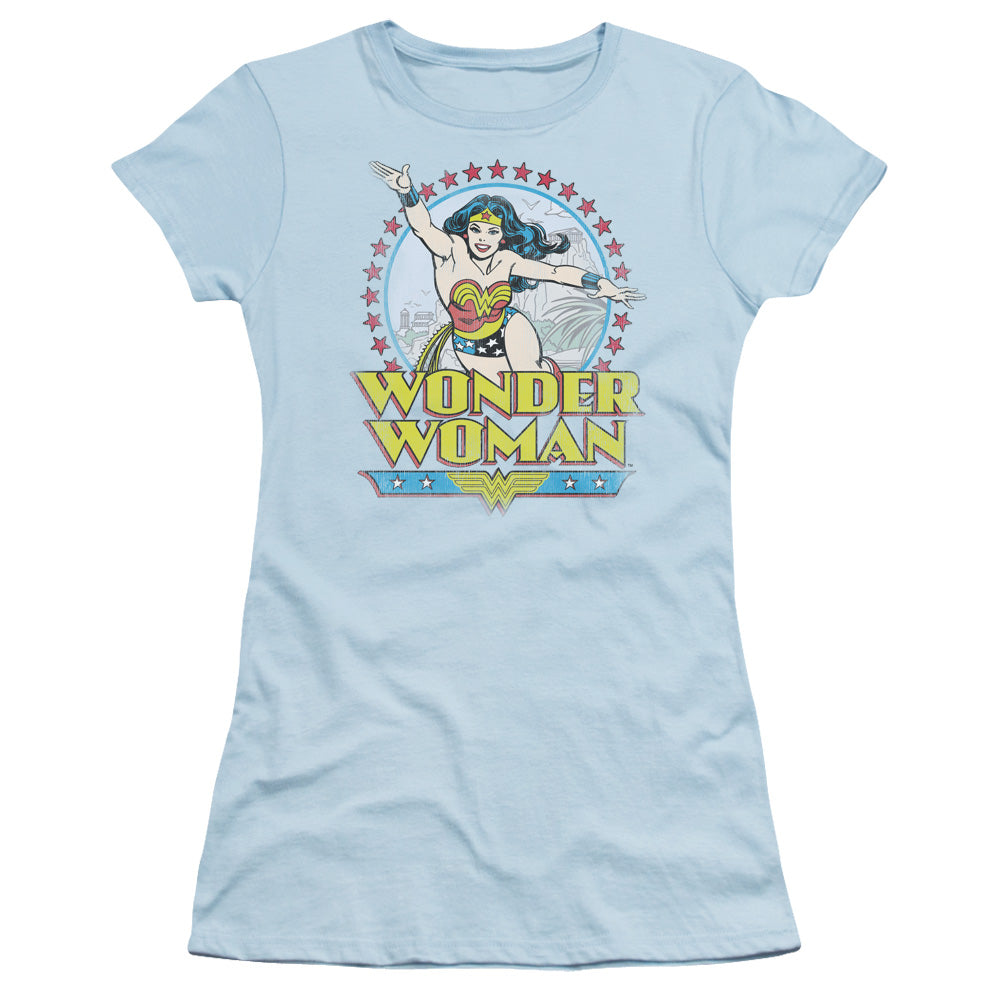 Juniors Sheer Cap Sleeve
