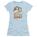 Juniors Sheer Cap Sleeve